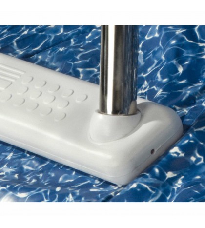 Blue Wave NE1147 Stainless Steel Reverse Bend In-Pool Ladder For Above Ground