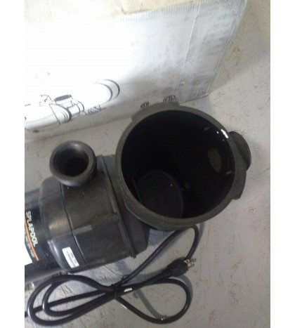 Splapool 1 HP Aboveground Swimming Pool Pump 72729 pool and spa