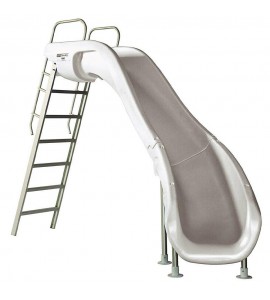 S.R. Smith 610-209-5812 Rogue2 Slide Right Curve White 8' Ft for Swimming Pools