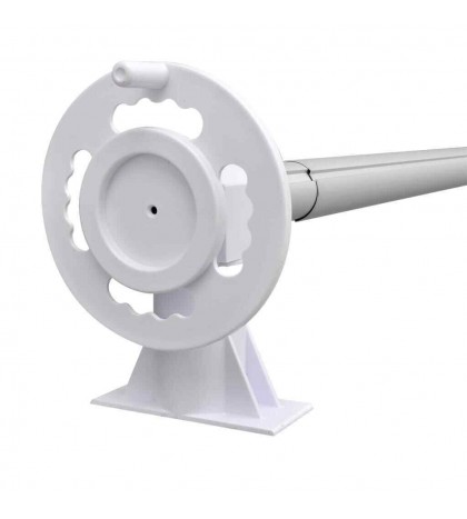 vidaXL 1/2x Pool Cover Rollers with Plastic Base