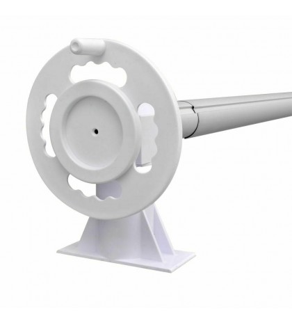 vidaXL 1/2x Pool Cover Rollers with Plastic Base