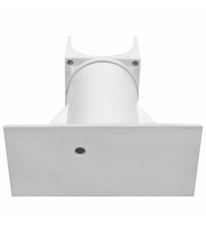 vidaXL 1/2x Pool Cover Rollers with Plastic Base