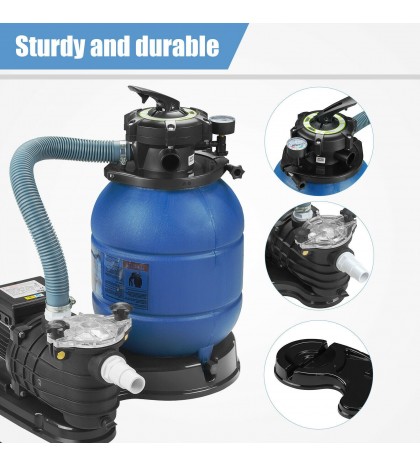 0.35HP Pro 2450GPH Swimming Pool Pump 13