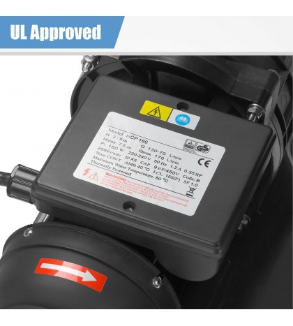 0.35HP Pro 2450GPH Swimming Pool Pump 13