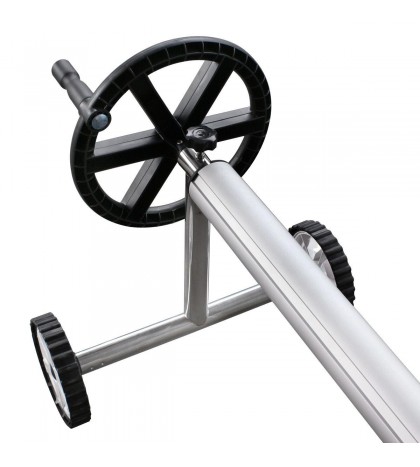 21 FT Long Swimming Pool Cover Reel  Aluminum Inground Solar Stainless Steel