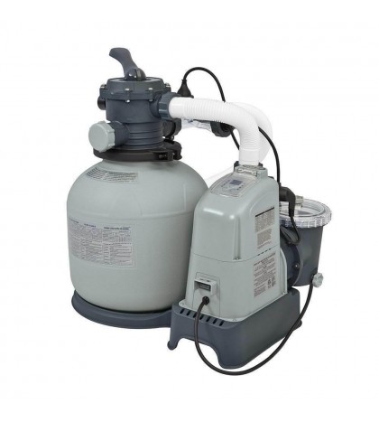 Intex 1600 GPH Saltwater System & Sand Filter Pump | 28675EG