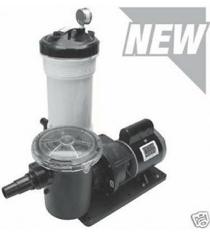 Waterway Above Ground Pool Pump 25sf Filter System 310-4070