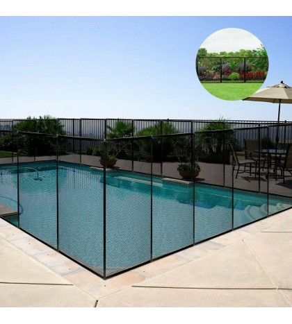 Pool Safety Fence Garden Fence 4 x 12 Kids Life Saver Barrier Protection