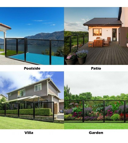 Pool Safety Fence Garden Fence 4 x 12 Kids Life Saver Barrier Protection