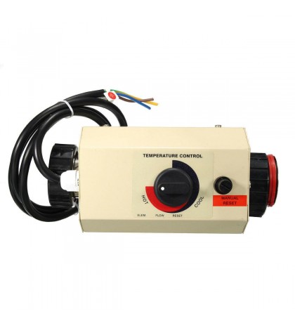 3/5.5/11/15KW 220V Swimming Pool & SPA hot tub electric water heater thermostat