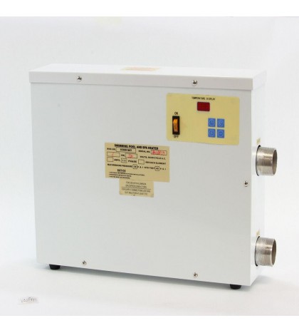 3/5.5/11/15KW 220V Swimming Pool & SPA hot tub electric water heater thermostat