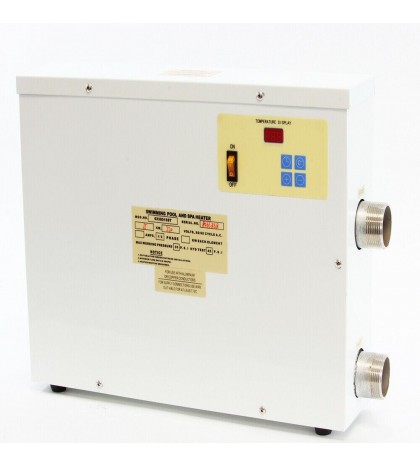 3/5.5/11/15KW 220V Swimming Pool & SPA hot tub electric water heater thermostat