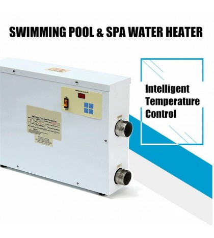 3/5.5/11/15KW 220V Swimming Pool & SPA hot tub electric water heater thermostat