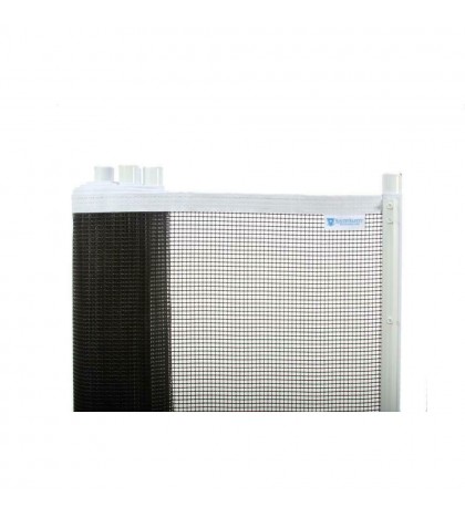 5 Ft. X 10 Ft. White Removable Child Barrier Pool Safety Mesh Fence