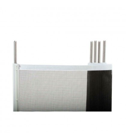 5 Ft. X 10 Ft. White Removable Child Barrier Pool Safety Mesh Fence