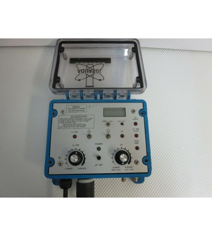 AQUASOL WTC WATER CONTROLLER automatically maintains pH pools, spas, fountains