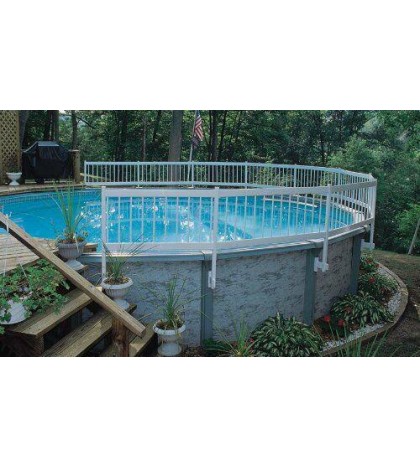 GLI Above Ground Pool Fence Base Kit (8 Section) 8-section