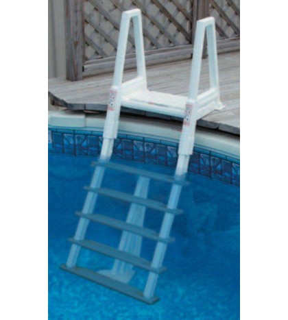 CONFER 6000B Heavy Duty Aboveground In-Pool Swimming Pool Ladder 48