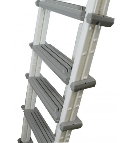 CONFER 6000B Heavy Duty Aboveground In-Pool Swimming Pool Ladder 48