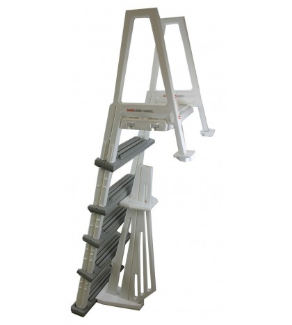 CONFER 6000B Heavy Duty Aboveground In-Pool Swimming Pool Ladder 48