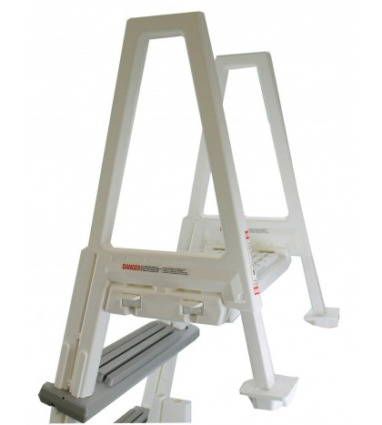 CONFER 6000B Heavy Duty Aboveground In-Pool Swimming Pool Ladder 48