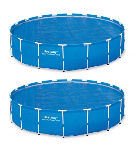 Bestway 58173-14 Above Ground Solar Pool Cover - Blue Bestway 58173-14 Above Ground Solar Pool Cover - Blue