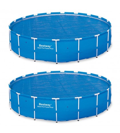 Bestway 58173-14 Above Ground Solar Pool Cover - Blue