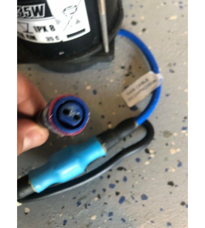 Aquabot Turbo Pump Motor A6005 (USED)with Quick Connectors And Capacitor