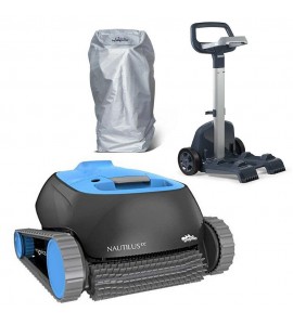 Maytronics Dolphin Nautilus CC with Caddy & Cover Inground Robotic Pool Cleaner