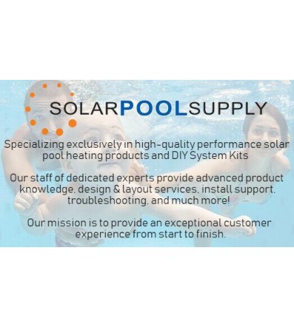 Highest Performing Design - Solar Pool Heater Panel Replacement (4' X 10' / 2