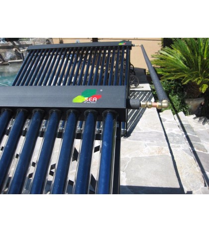 Solar Water Thermal Collector SEA 24 Heat Pipe Vacuum Tube Pressurized Pool/Spa