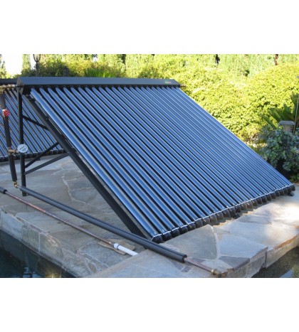 Solar Water Thermal Collector SEA 24 Heat Pipe Vacuum Tube Pressurized Pool/Spa