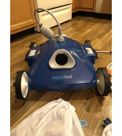 Aquabot Spirit Robotic Pool Cleaner Nice Clean Works Great! Lightly Used Tested!