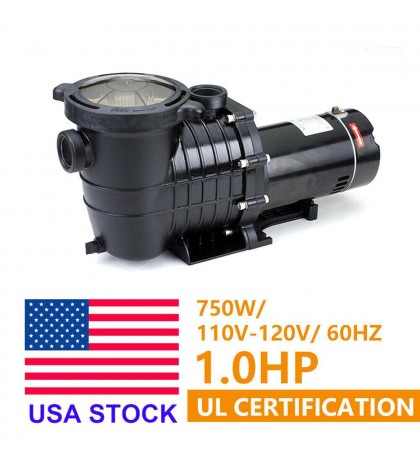 1HP Swimming Pool Pump Motor w/Strainer Generic Hayward Replacement Above`Ground