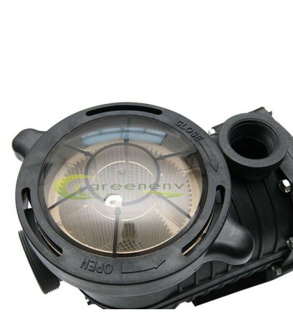 1HP 115V 2-Speed High-Flo INGROUND Swimming POOL PUMP Strainer Energy Saving