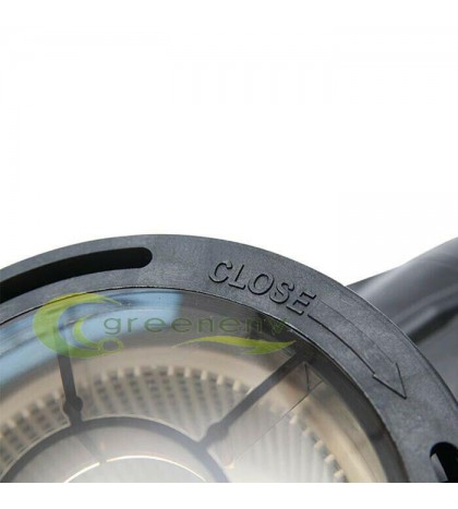 1HP 115V 2-Speed High-Flo INGROUND Swimming POOL PUMP Strainer Energy Saving