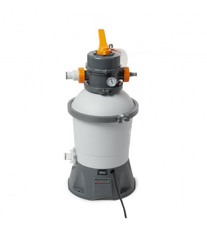 Bestway 58516E Flowclear Pool Pump Gray