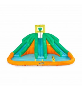 Kahuna 90732 Triple Monster Inflatable Backyard Outdoor Kid Water Slide Park