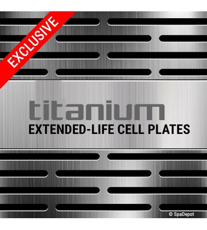 Solaxx CLG02A Saltron Mini Drop-in Salt Chlorine Generator for Swim Spas and Spa