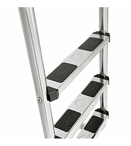 3 Step Swimming Pool Ladder In Ground Stainless Steel Non Slip