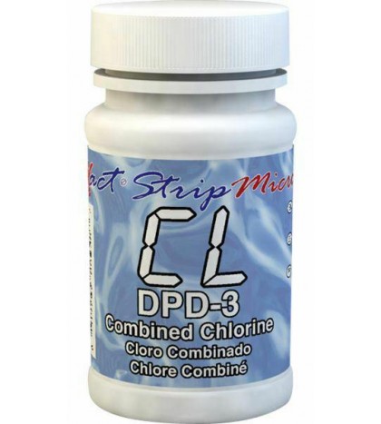 Industrial Test Systems eXact 486638 DPD-3 Micro Combined/Total Chlorine Strips,