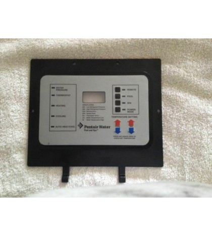 OEM Pentair Older Heat Pump Keypad Assembly OVERLAY 472734 473425 473693