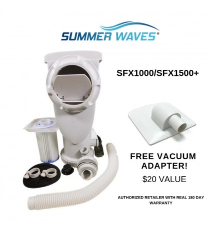 Summer Waves SFX 1500 Complete Filtration System with X1500 Pump