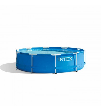 Juego de piscina Intex marco de metal, 10 pies x 30 pulgadas