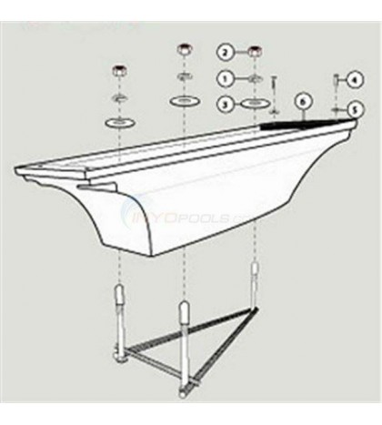 SR Smith 702097363 6' Flyte-Deck II Stand With Jig Marine Blue