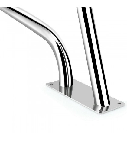 Swimming Pool Hand Rail Premium Stainless Steel Rust-Resistant with Base Plate