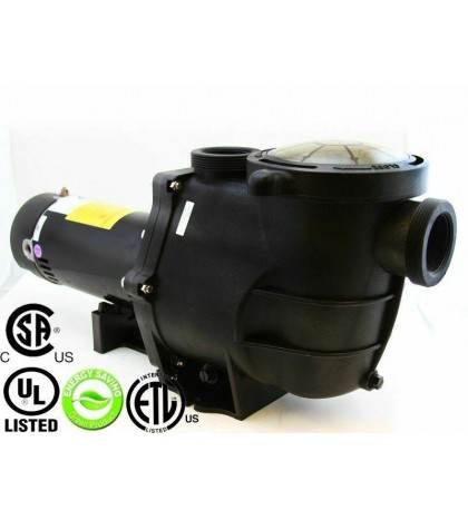 In Ground Swimming Pool Pump HIGH ENERGY SAVING EFFICIENT 2HP Water Strainer