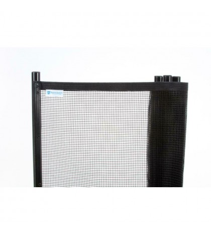 4 Ft. X 12 Ft. Black Removable Child Barrier Pool Safety Mesh Fence