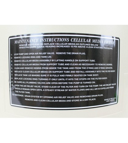 Pentair 178561 Clean Clear Predator Swimming Pool Cartridge Filter Lid (2 Pack)