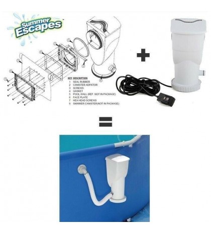 Summer Escapes Pump 1500 GPH Filtration System